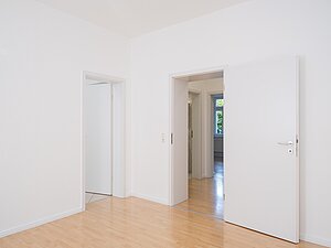 Architekturfotografie in leerer Wohnung