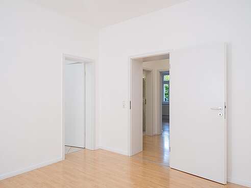 Architekturfotografie in leerer Wohnung