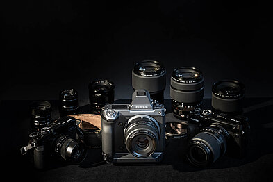 Fujifilm GFX 100, GFX 50R und X-Pro2