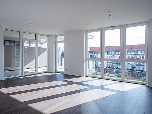 Architekturfotografie in lichtdurchfluteter Wohnung