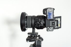 Fujifilm GFX 100 II mit FUJINON GF 30mm f/5,6 T/S Hochformat