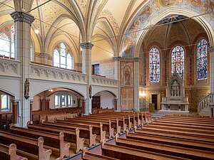 Lutherkirche Bad Harzburg Hauptschiff und Seitenschiff