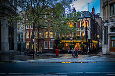 Sherlock Holmes 10 Northumberland St, London