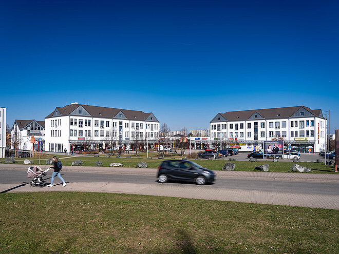 Einkaufsmarkt im Erfurter Süden