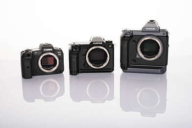 Canon EOS R5, Fujifilm GFX 100s, Fujifilm GFX 100