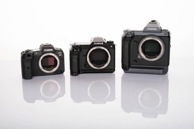Canon EOS R5, Fujifilm GFX 100s, Fujifilm GFX 100
