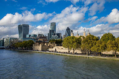 Tower of London und Finnazviertel 