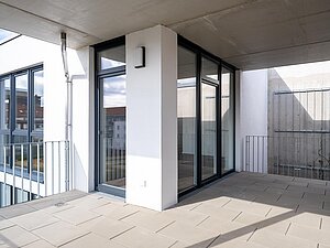 Architekturfotografie Balkon