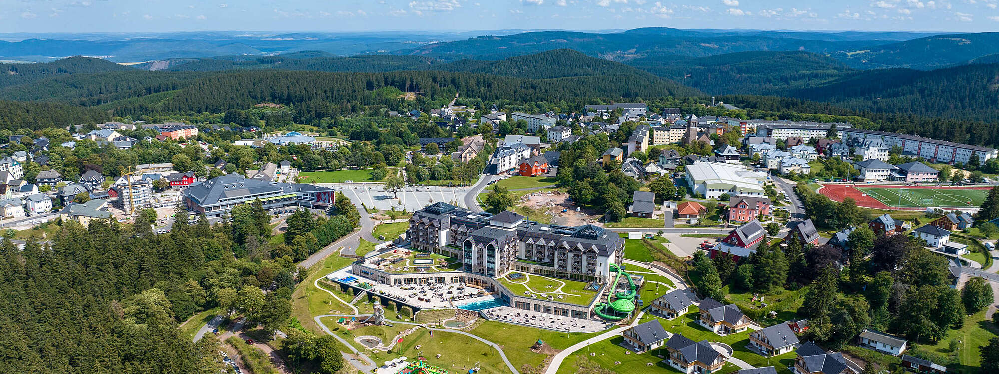 Das Familienhotel in Oberhof "THE GRAND GREEN" fotografie für die Generalplanerin Dr. Christina Blassy Das Familienhotel in Oberhof "THE GRAND GREEN"