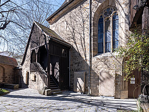 Michaeliskirche Erfurt Innenhof