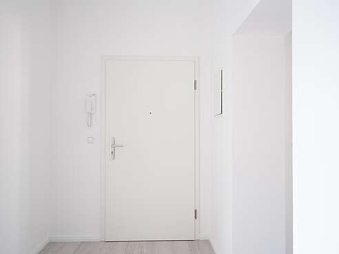 Architekturfotografie in leerer Wohnung