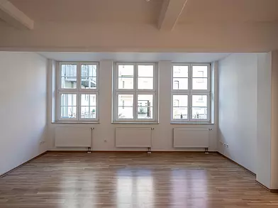 Architekturfotografie Wohnraum mit Fenster